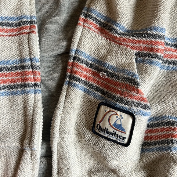 Quicksilver zip up sweater towel material - Picture 3 of 3